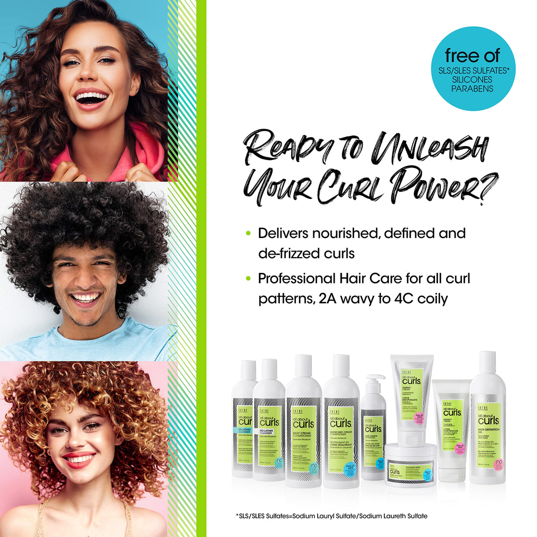 ALL ABOUT CURLS Daily Cream Conditioner, 15 fl oz