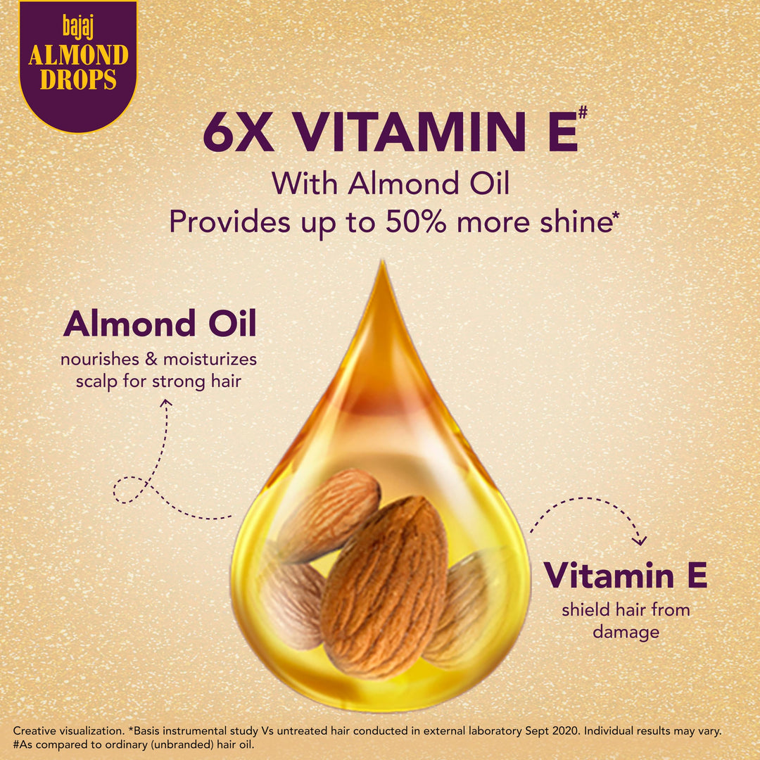 Bajaj Almond Drops Hair Oil, 300 ml