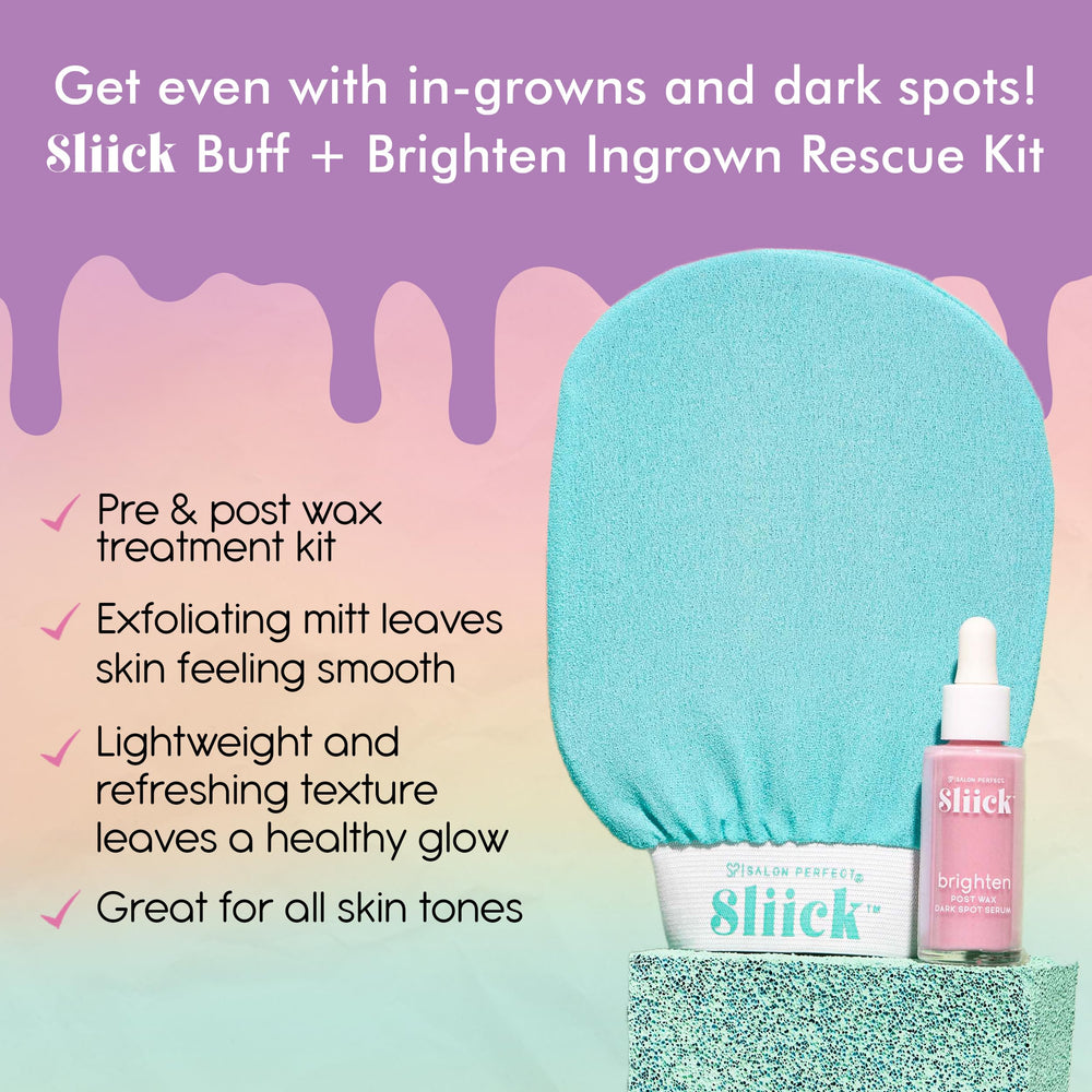 Sliick Buff + Brighten Ingrown Hair Treatment, 1 fl oz