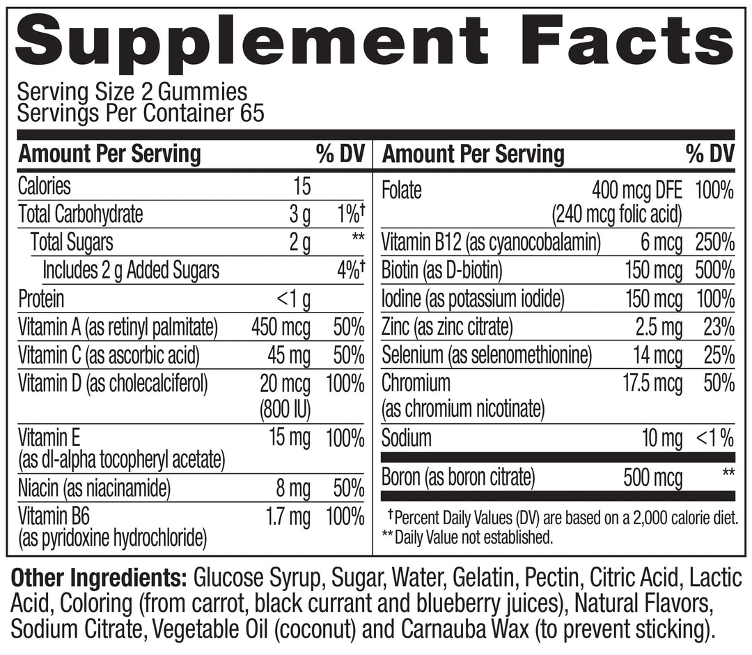 OLLY Women's Multivitamin, 130 Count
