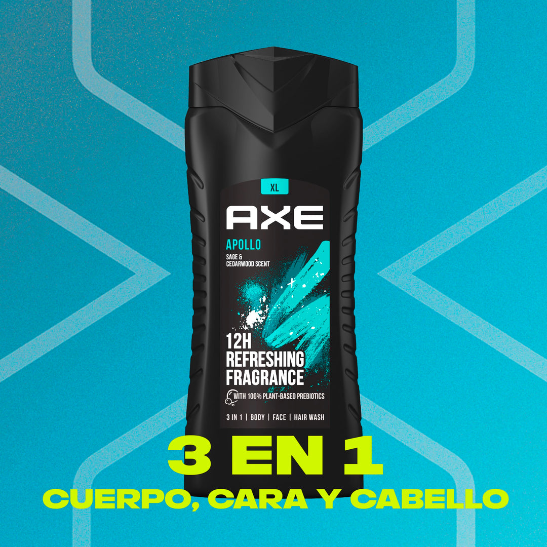 AXE Shower Gel, Apollo, 400 ml