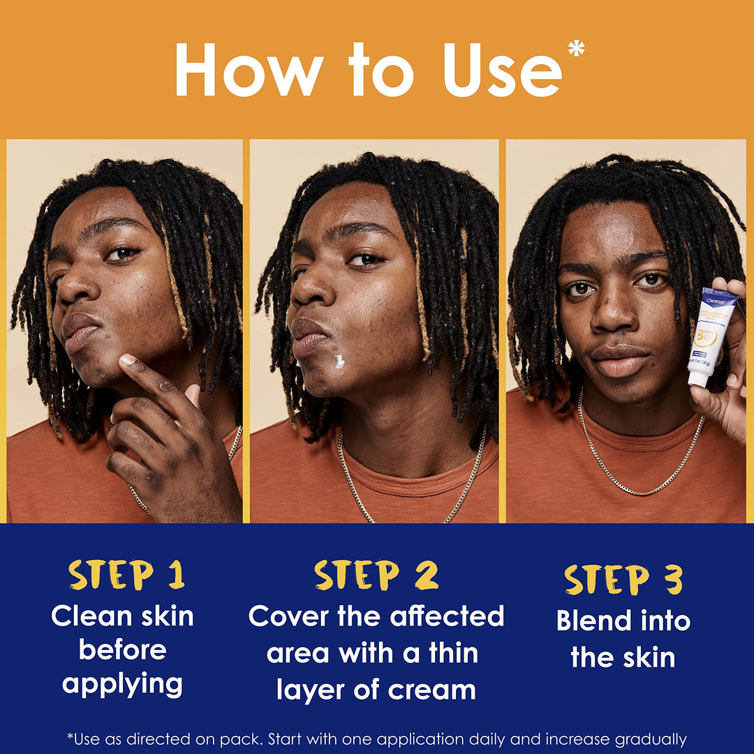 Clearasil Stubborn Acne Control 5in1 Spot Treatment Cream, Maximum Strength, 10% Benzoyl Peroxide, 1 oz