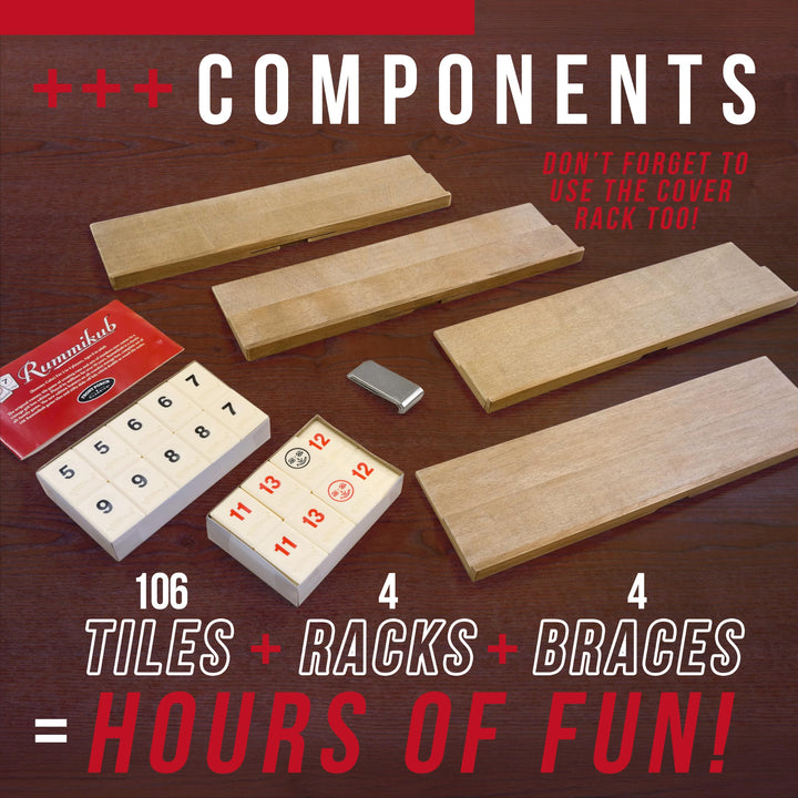 Front Porch Classics Rummikub Vintage Edition, 106 Count