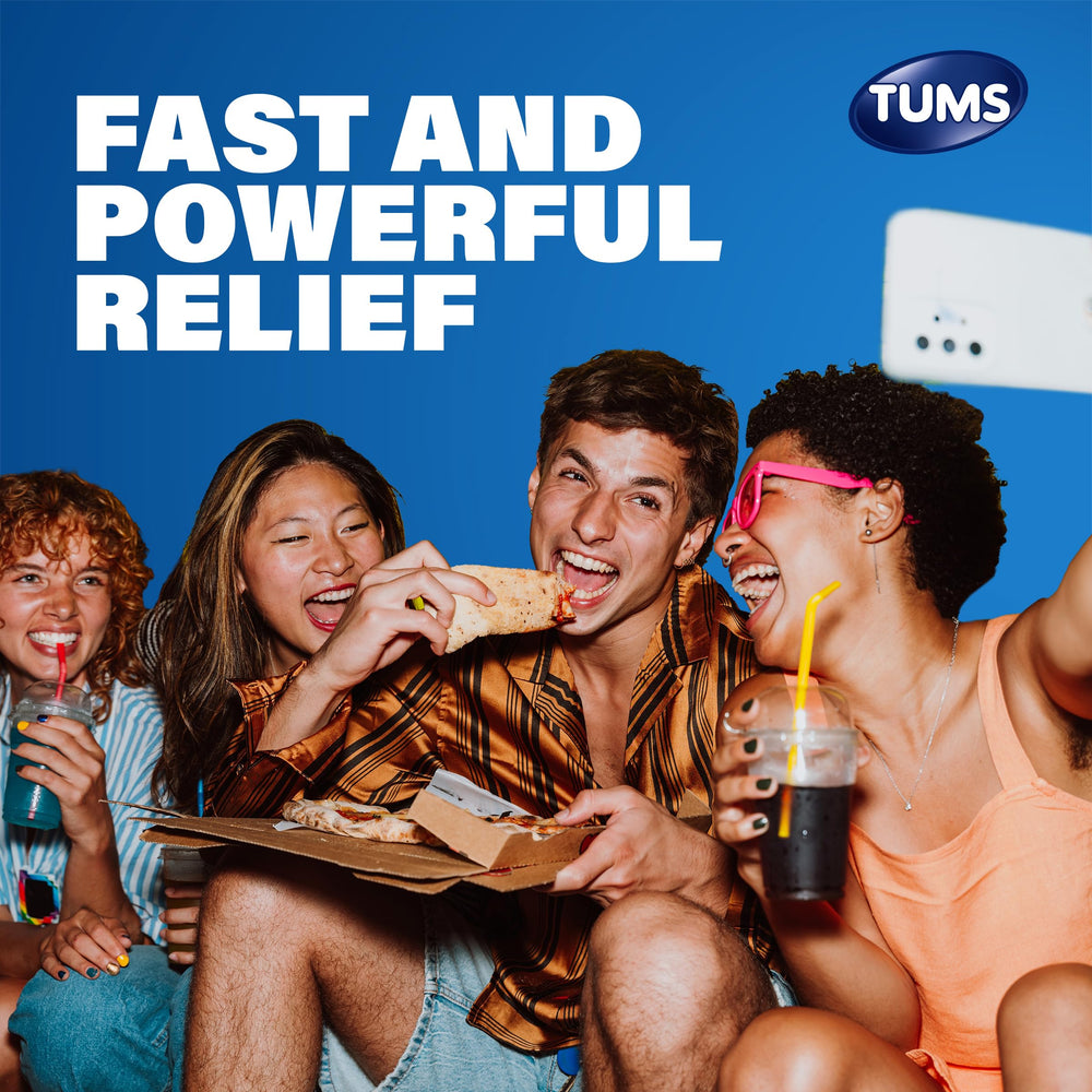TUMS Chewy Bites Antacid, Assorted Berry