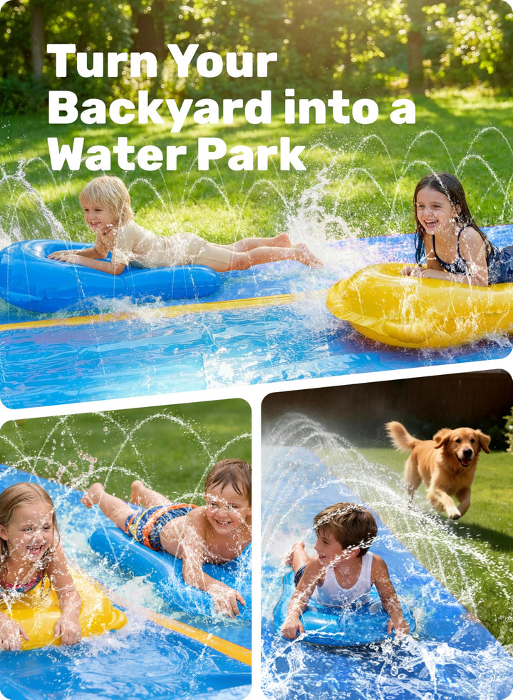 Sloosh Water Slide, 30 ft x 6 ft