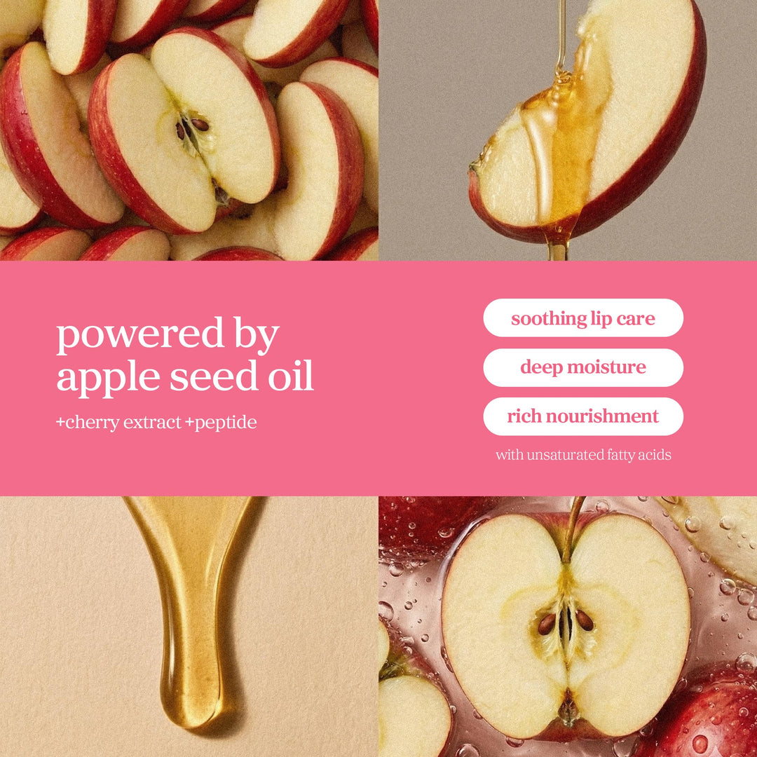 NOONI Korean Lip Oil Set, Appleberry, Applecherry