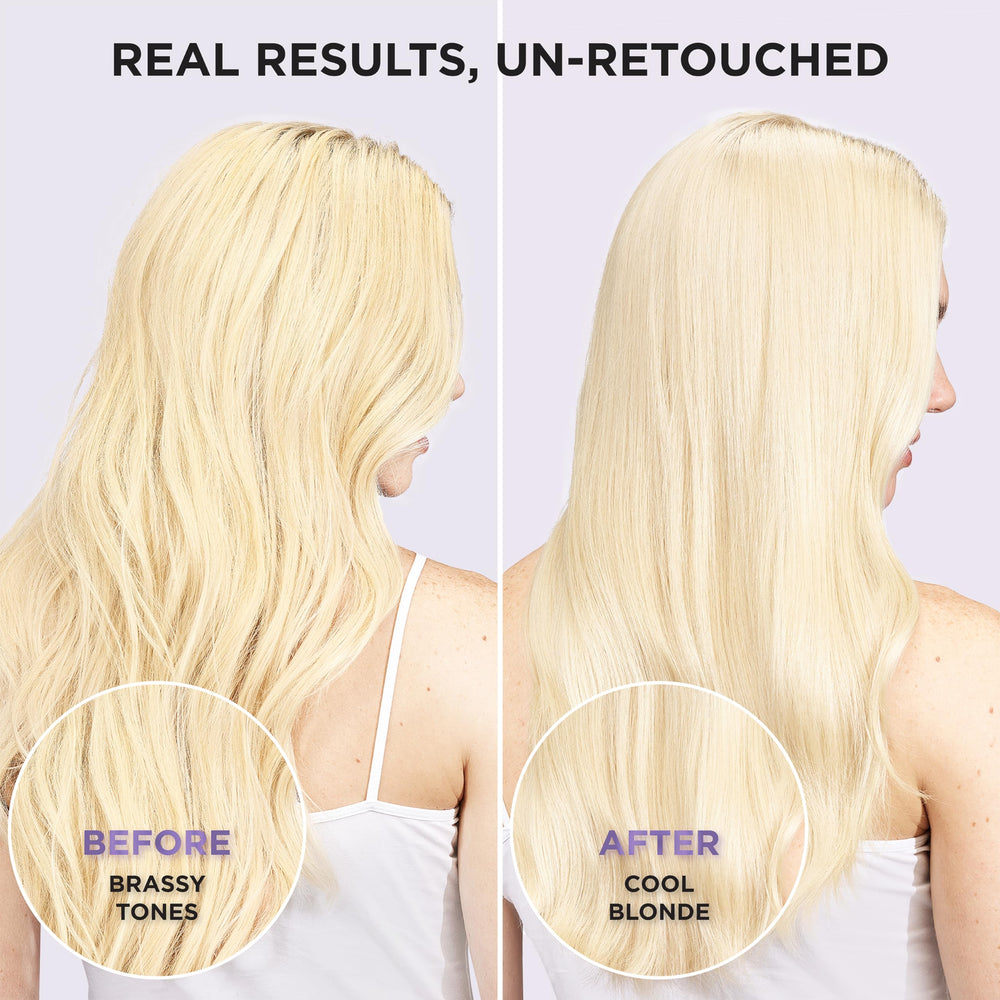 L'OREAL PARIS EverPure Brass Toning Purple Shampoo And Conditioner, 6.8 fl oz, Pack of 2