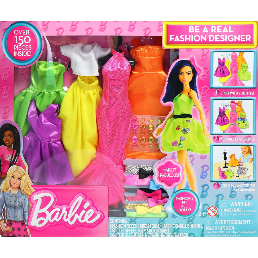 Tara Toys Barbie Be a Fashion Designer Kit, 5 Count
