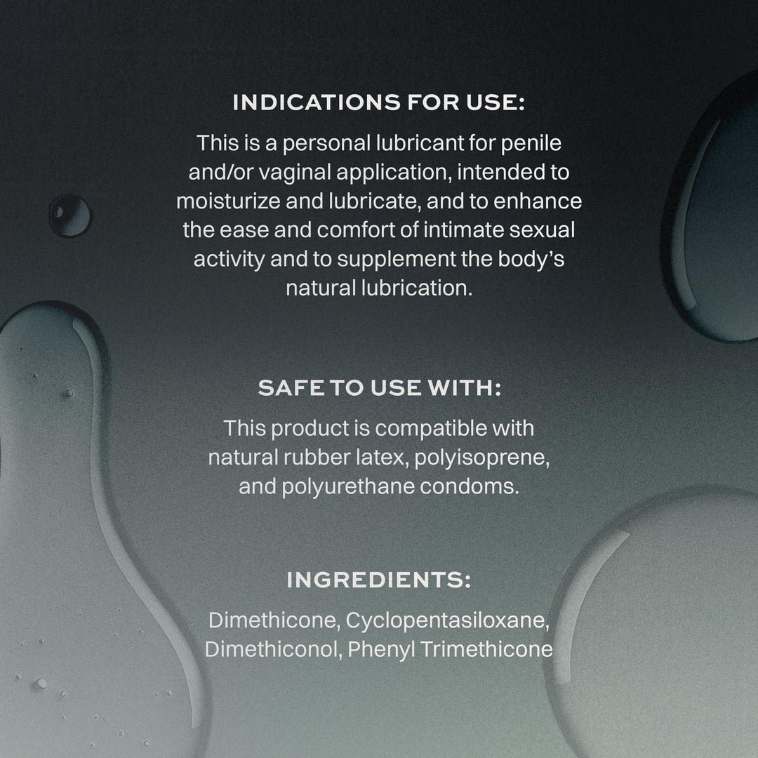 Wet Platinum Silicone-Based Lubricant, 4.2 oz