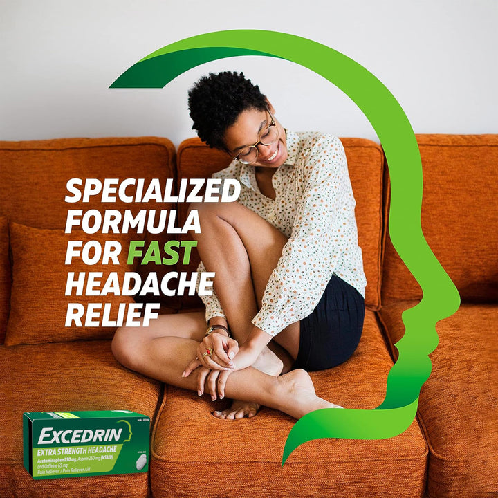 Excedrin Extra Strength Caplets, 200 Count
