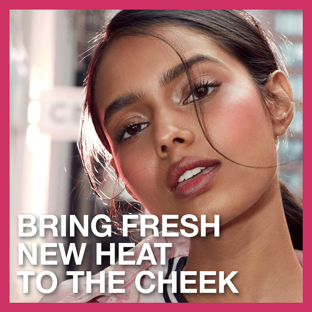 Maybelline New York Cheek Heat Gel Cream Blush, Fuchsia Spark, 0.27 fl oz