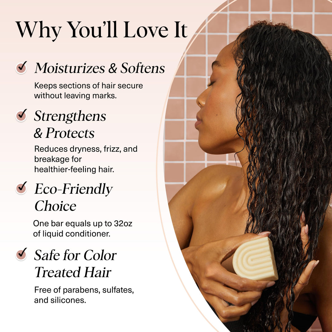 Kitsch Coconut Oil Deep-Moisturizing Conditioner Bar