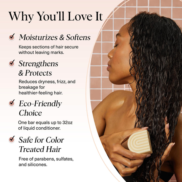 Kitsch Coconut Oil Deep-Moisturizing Conditioner Bar
