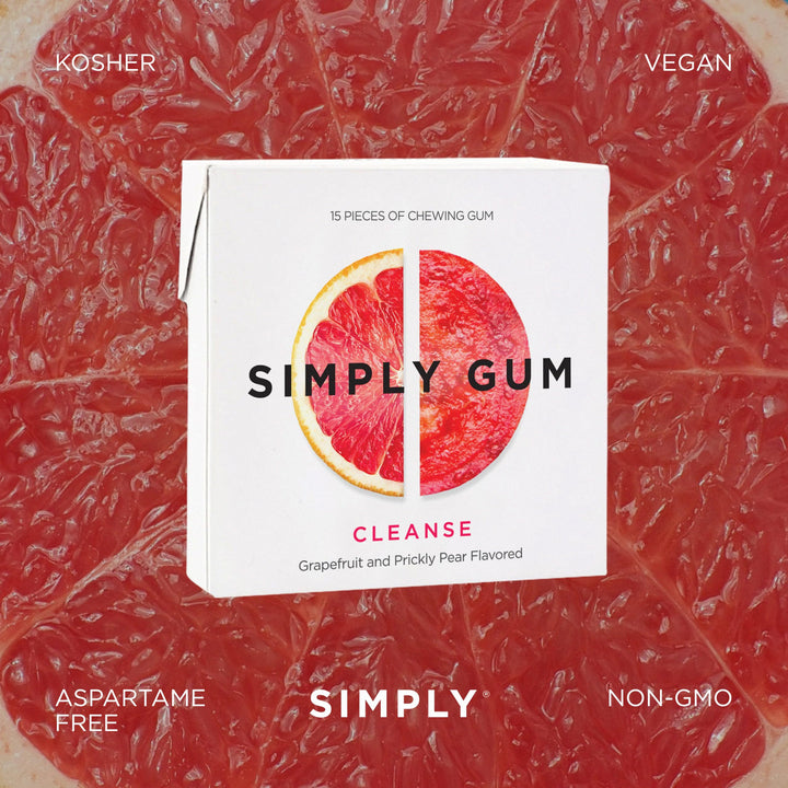 Simply Gum, Grapefruit & Prickly Pear, 15 Count