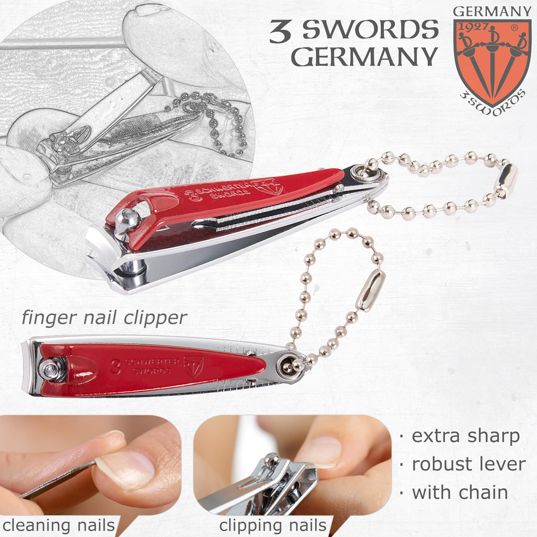 Drei Schwerter Nail Clipper, Red Edition