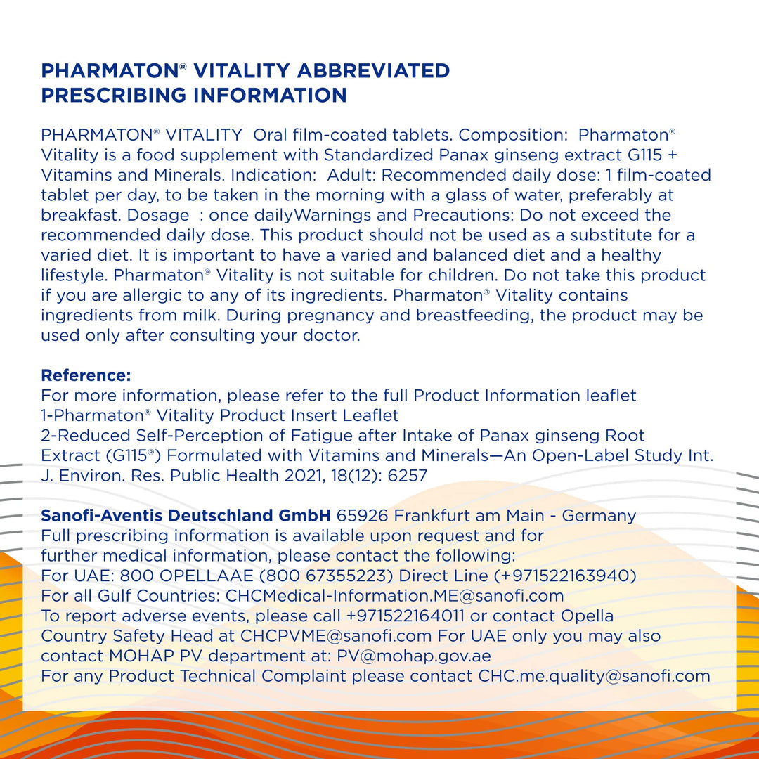 Pharmaton Capsules, 30 Count