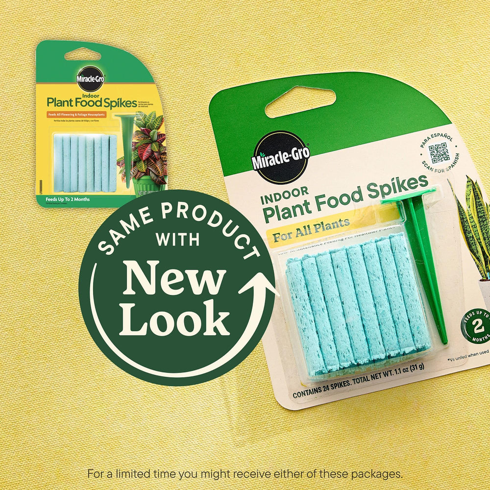 Miracle- Gro Indoor Plant Food Spikes, 24 Count