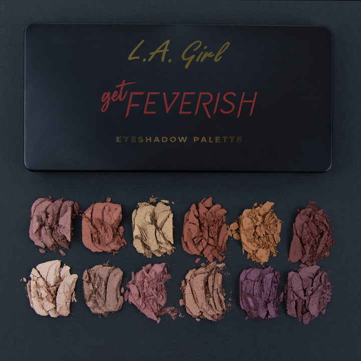 L.A. Girl Fanatic Eyeshadow Palette, Get Feverish