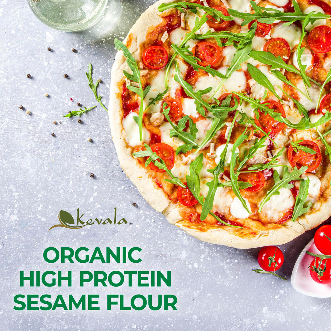 Kevala Organic High Protein Sesame Flour, 1 lb
