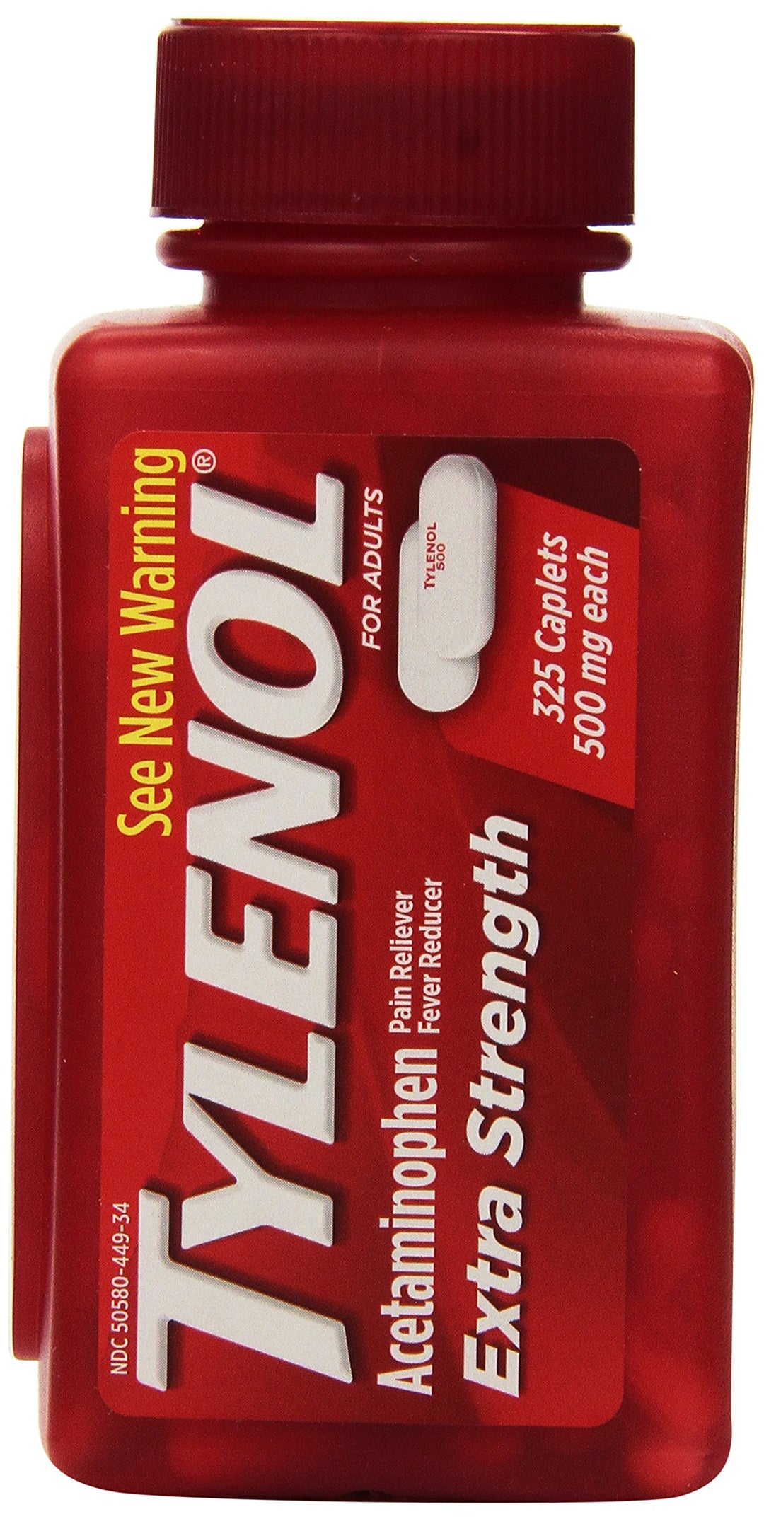 Tylenol Extra Strength Pain Relief, 500 mg, 325 Count