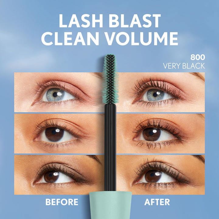 Lash Blast Clean Volume Mascara, Black, 1 Count