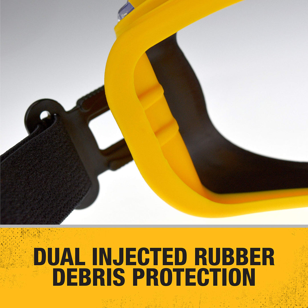 DEWALT Concealer Safety Goggles, Clear