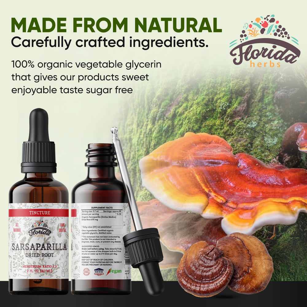 FLORIDA HERBS Reishi Tincture, 700 mg, 2 oz