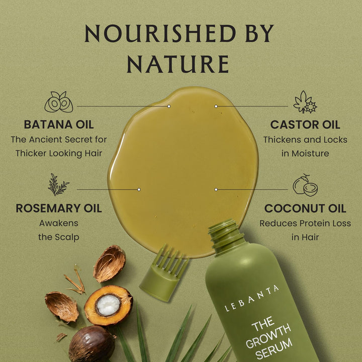 Lebanta Batana Oil, Hair Growth Oil, 100 ml