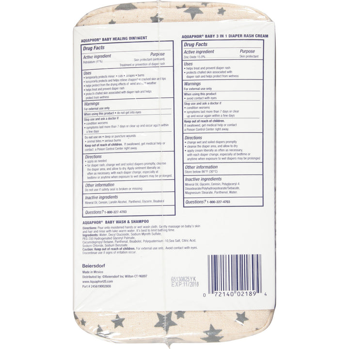 Aquaphor Baby Gift Set, 3 Count