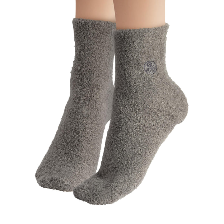 Earth Therapeutics Aloe Socks, Grey, 1 Pack