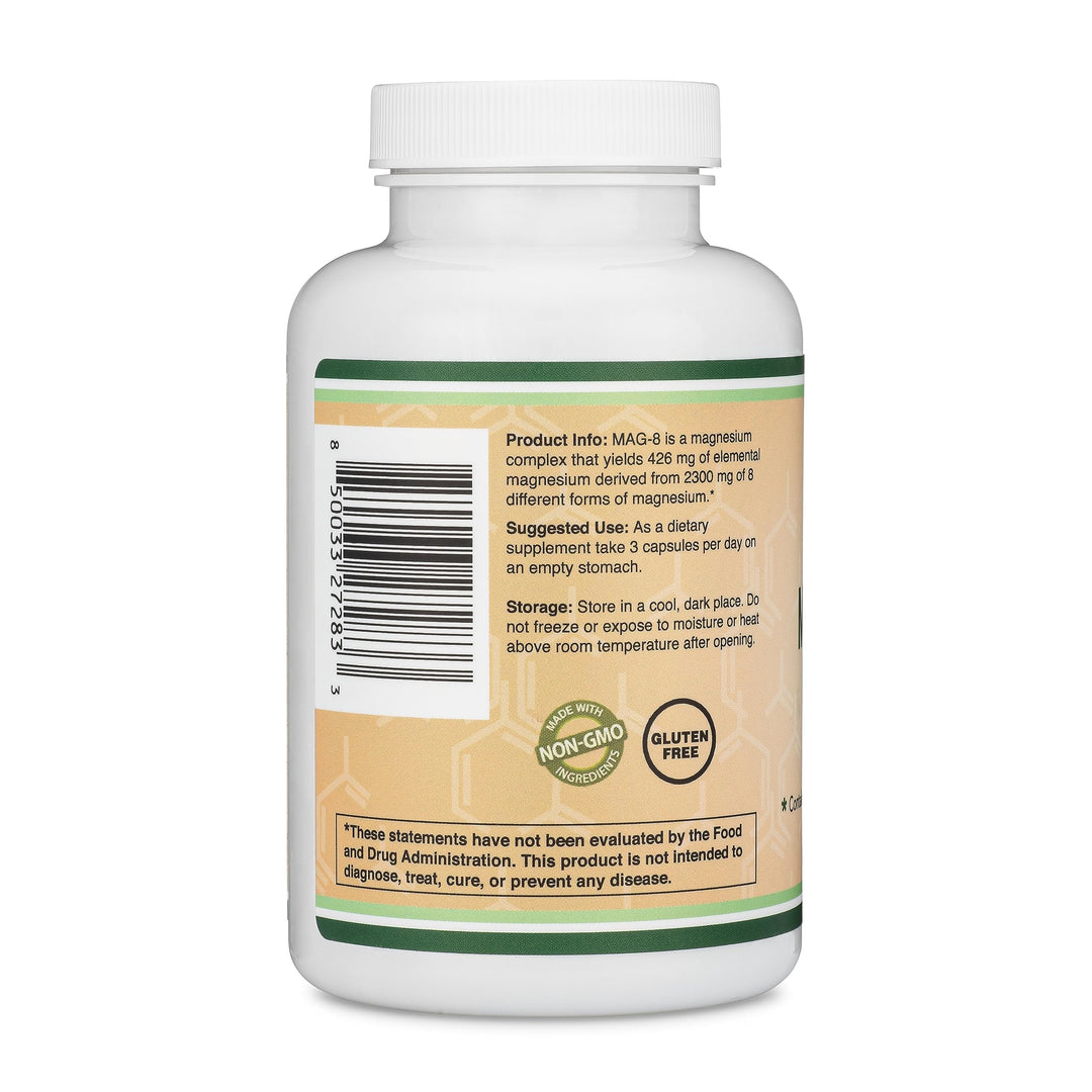 Double Wood Supplements Magnesium Complex, 180 Count