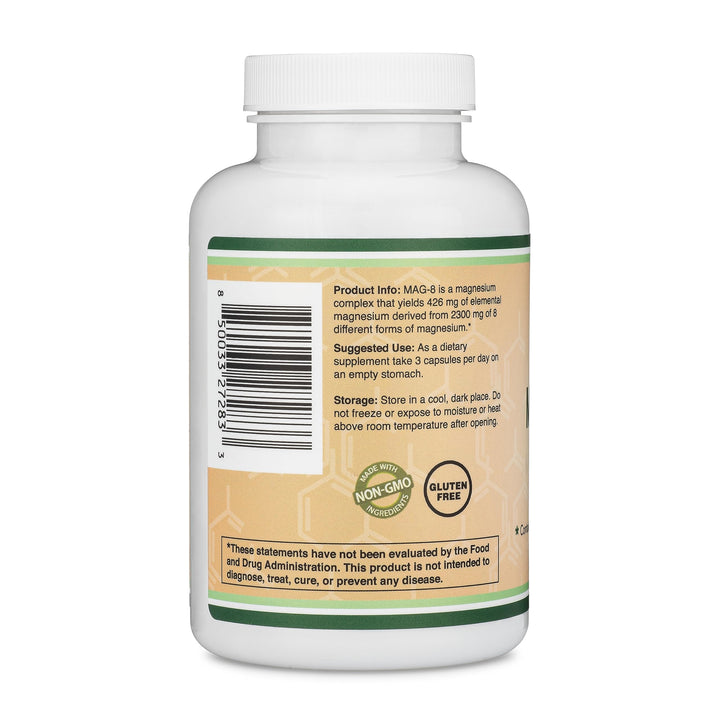 Double Wood Supplements Magnesium Complex, 180 Count