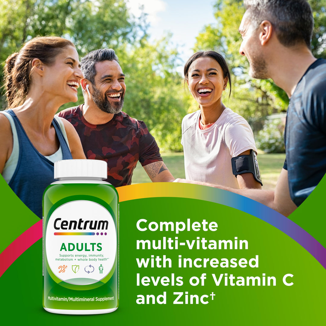 Centrum Adult Multivitamin Multimineral Supplement, 200 Count