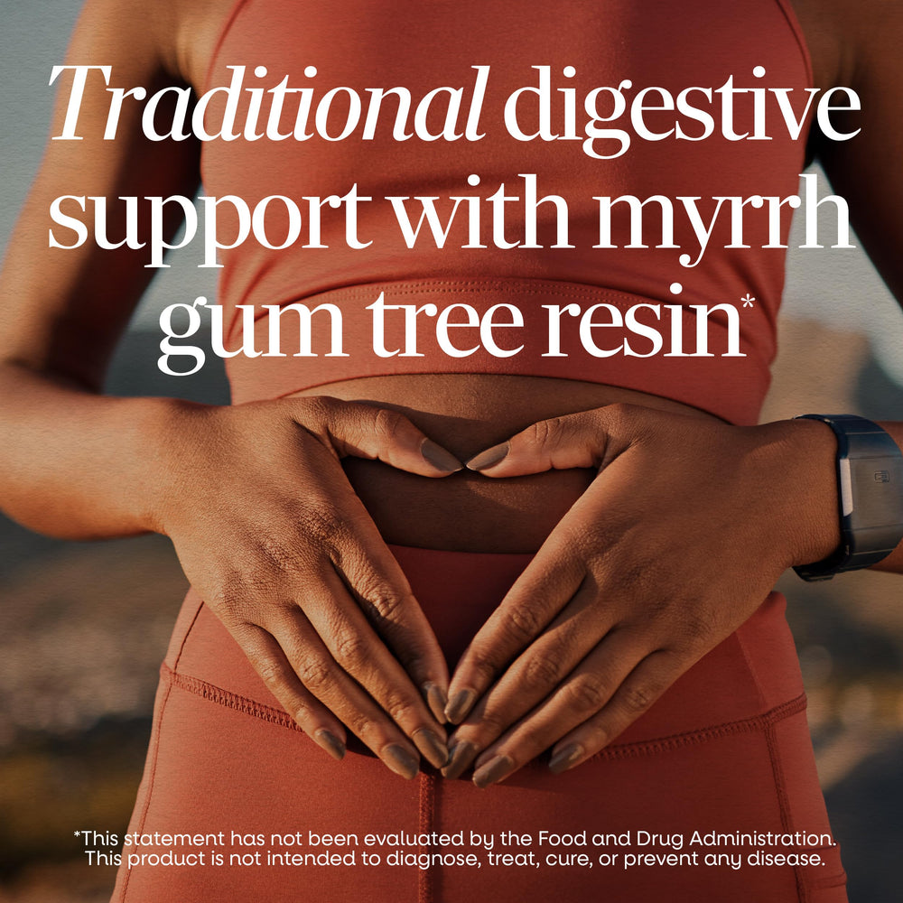 Nature's Way Myrrh Gum Tree Resin, 550 mg, 100 Count