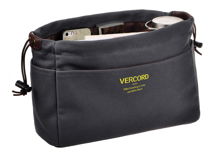 Vercord Handbag Organizer, Grey, S