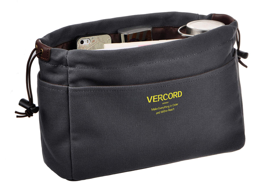 Vercord Handbag Organizer, Grey, S
