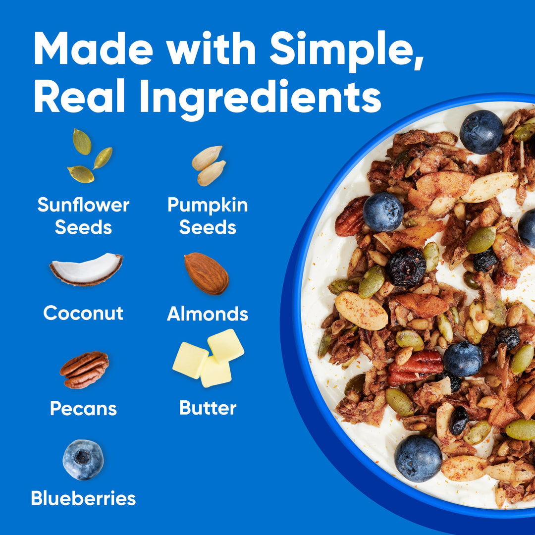 NuTrail Nut Granola Cereal, Blueberry Cinnamon, 1 Count