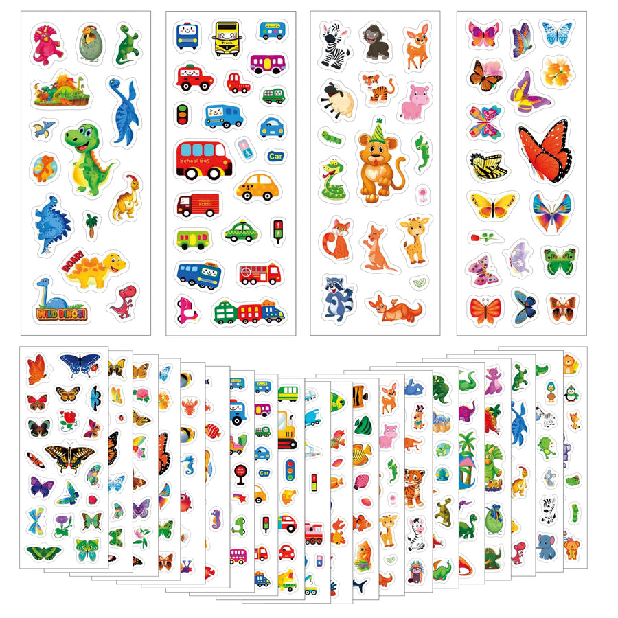 Sun Awesome Stickers, 20 Count