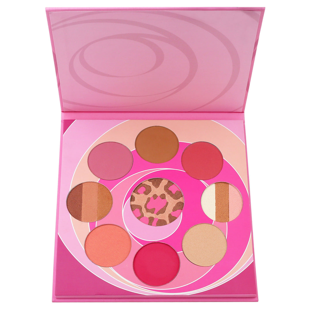 Coastal Scents Blush And Bronzer Palette, PL-080