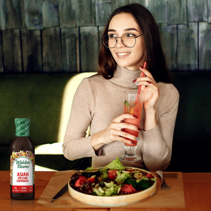 Walden Farms Dressing, Asian, 12 fl oz