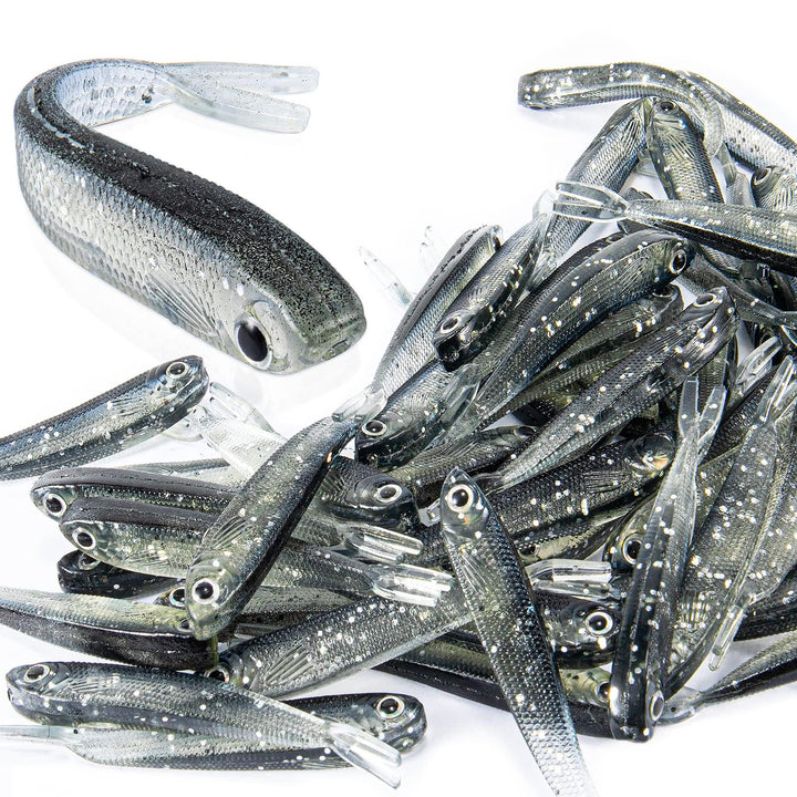 Syosisny Soft Fishing Lure, 50 Count