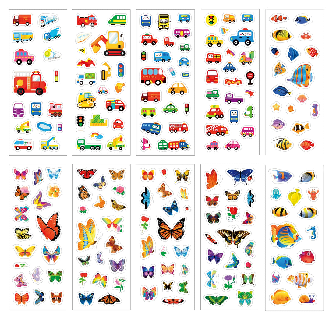 Sun Awesome Stickers, 20 Count