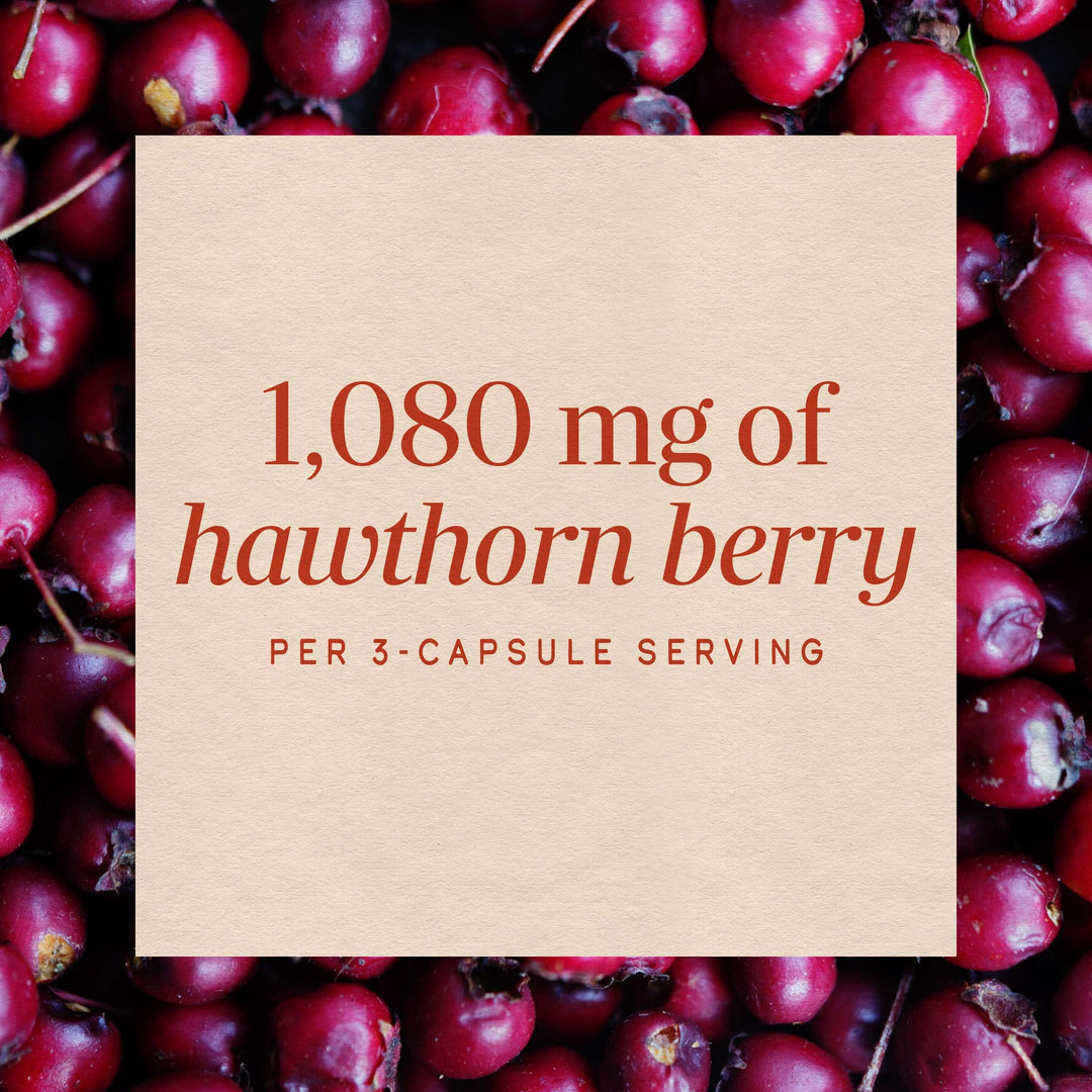 Nature's Way Hawthorn Berries, 180 Count