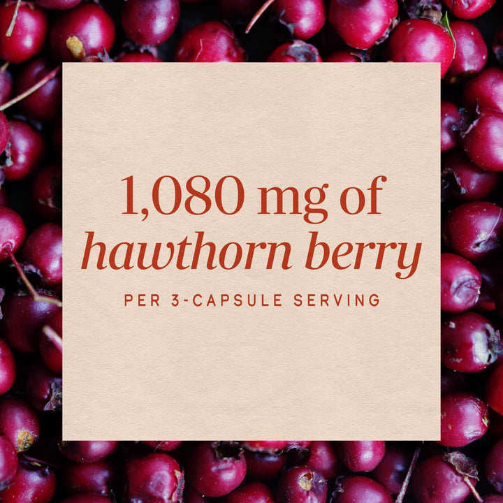 Nature's Way Hawthorn Berries, 180 Count