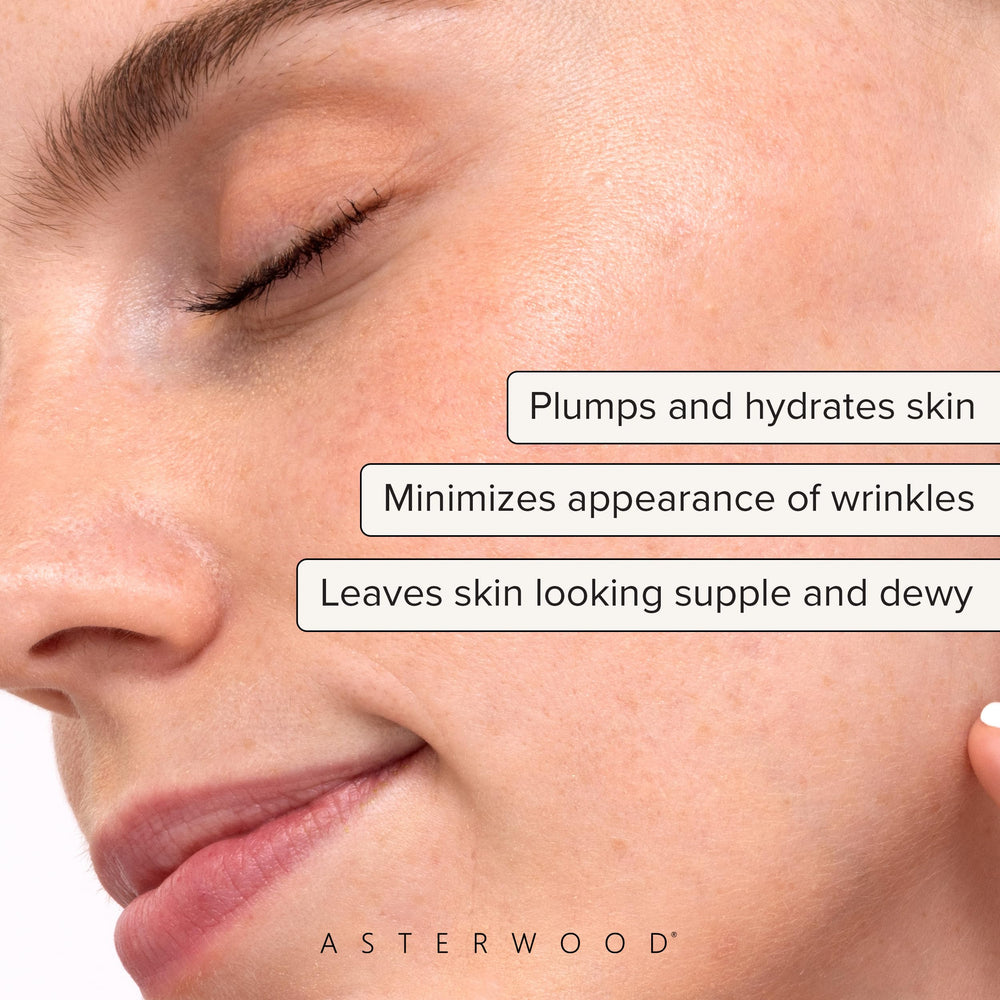 ASTERWOOD Pure Organic Hyaluronic Acid Serum, 20%, 1 oz