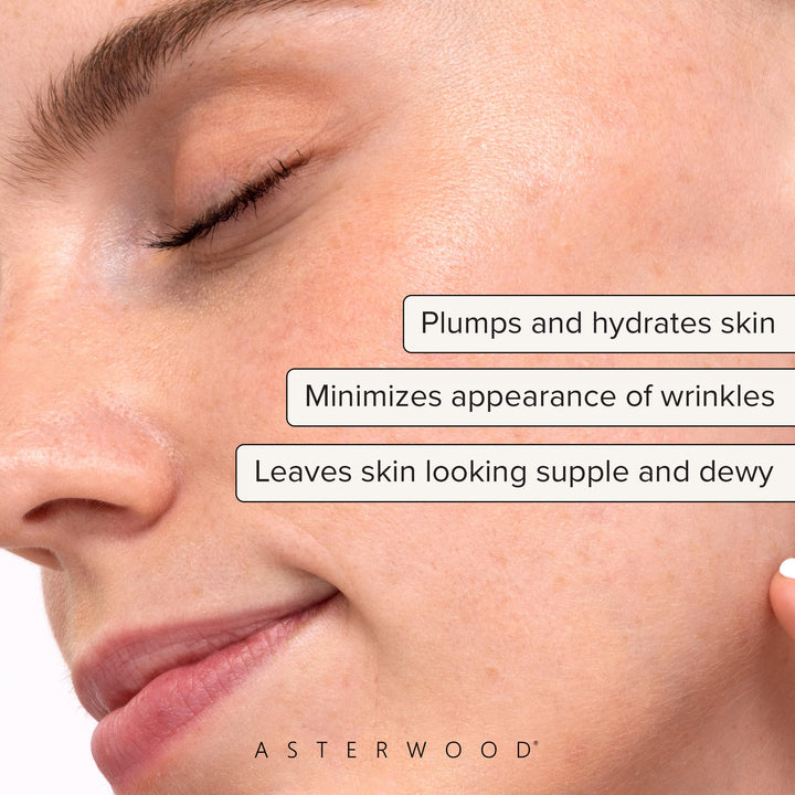 ASTERWOOD Pure Organic Hyaluronic Acid Serum, 20%, 1 oz