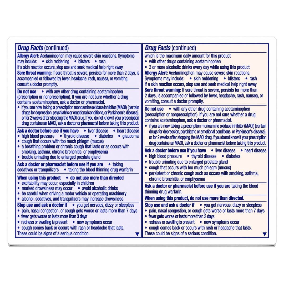 Vicks DayQuil & NyQuil Severe Co-Pack, Cold & Flu Medicine, 48 Count