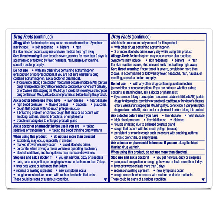 Vicks DayQuil & NyQuil Severe Co-Pack, Cold & Flu Medicine, 48 Count