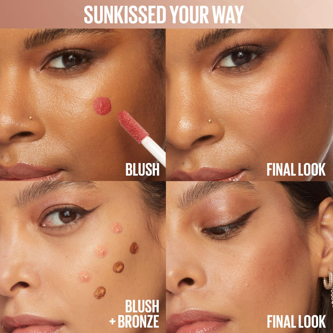 Maybelline Sunkisser Multi-Use Liquid Blush And Bronzer, City Sizzle, 1 Count