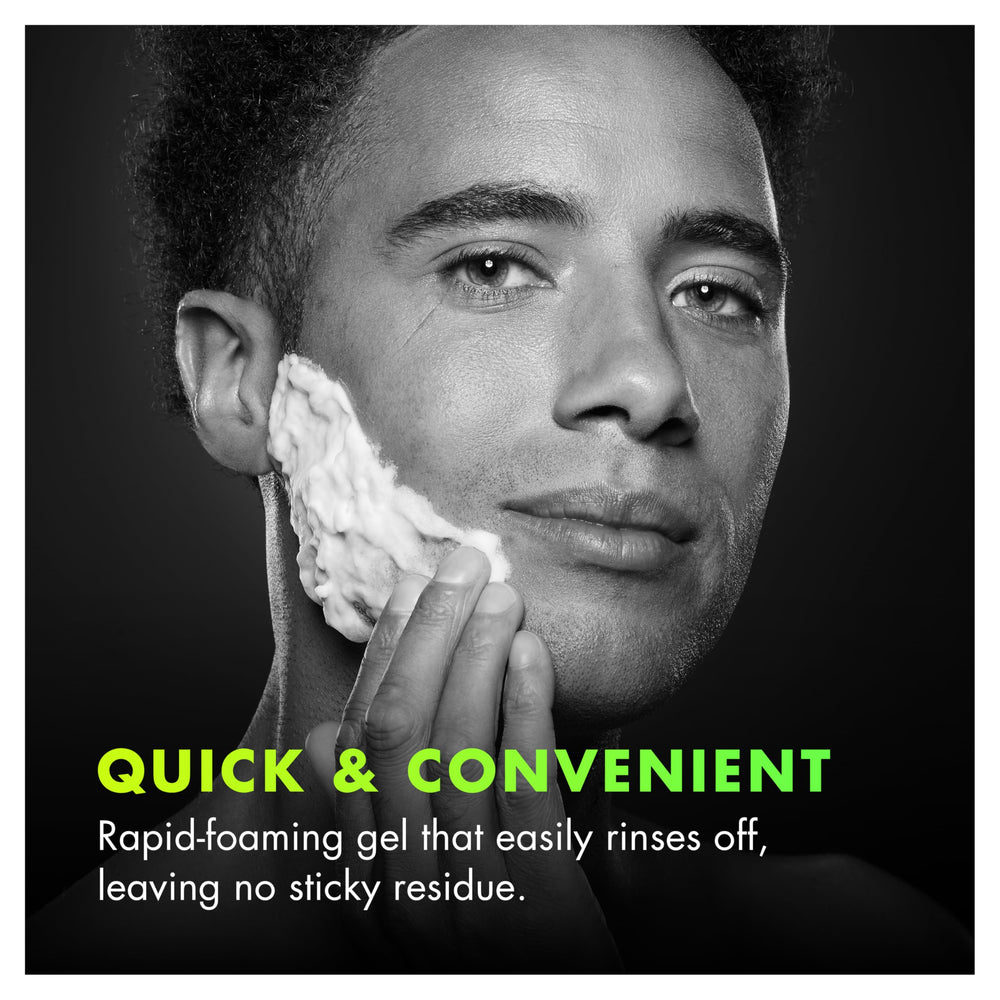 Gillette Labs Rapid Foaming Shaving Gel, 7 oz, Pack of 2